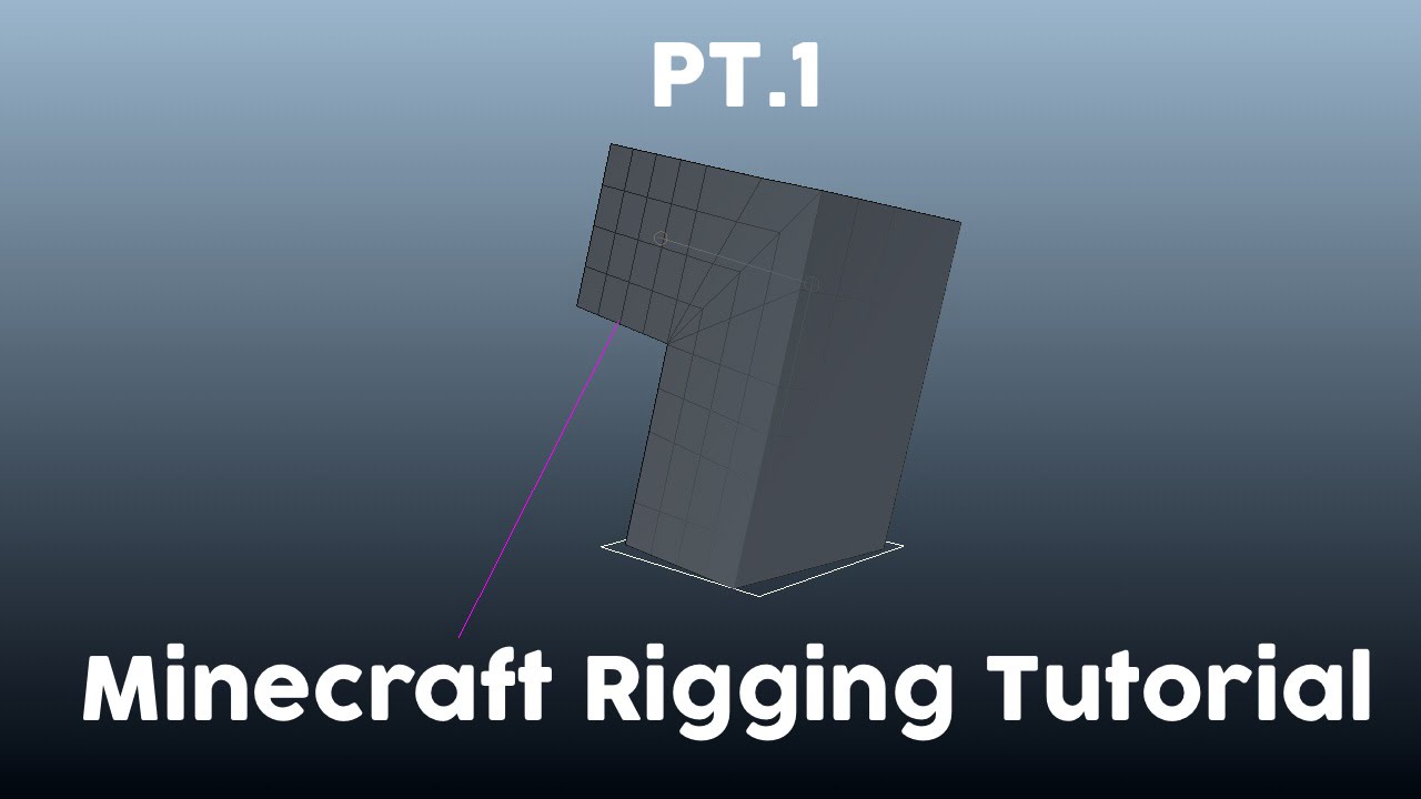 Minecraft Cinema 4D Rigging Tutorial Pt.1