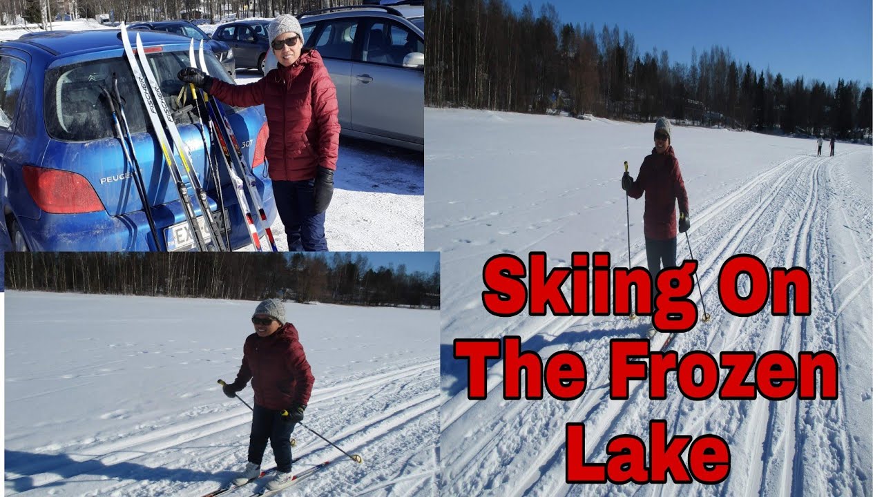 Skiing On A Frozen Lake ||Eleksa Finoy