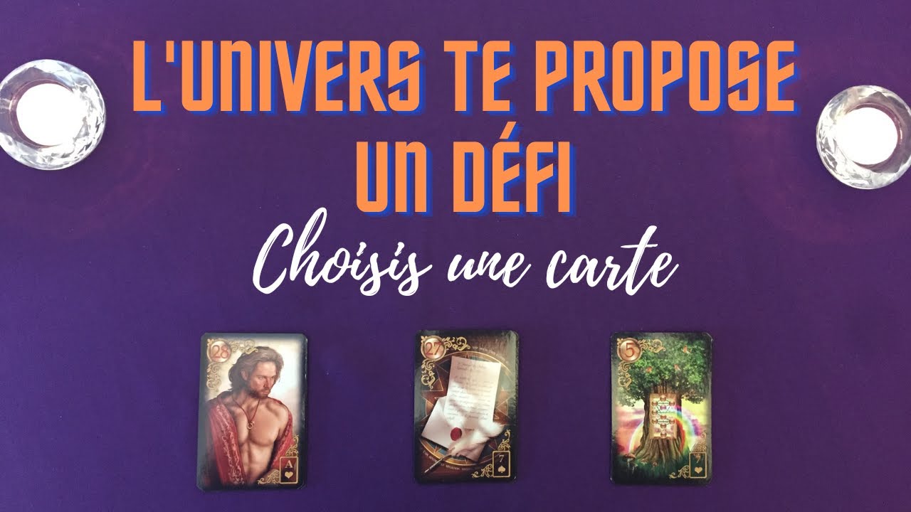L' Univers te lance un D&eacute;fi 🏆 Choisis une carte 🌌 intemporel