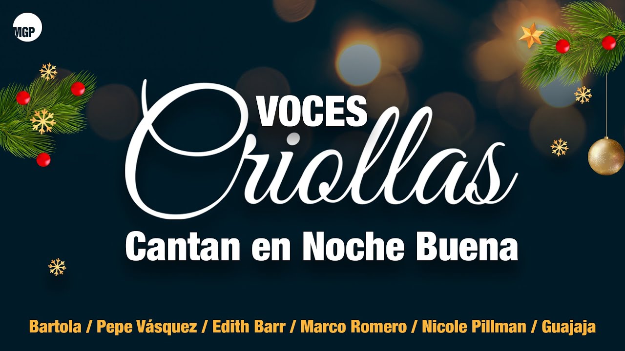 Bartola - El Tamborilero - Voces Criollas Peruanas Cantan En Noche Buena | Music MGP