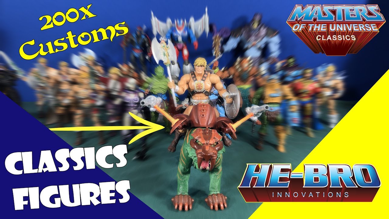 Masters of the Universe Classics 200X styled Customs by He-Bro