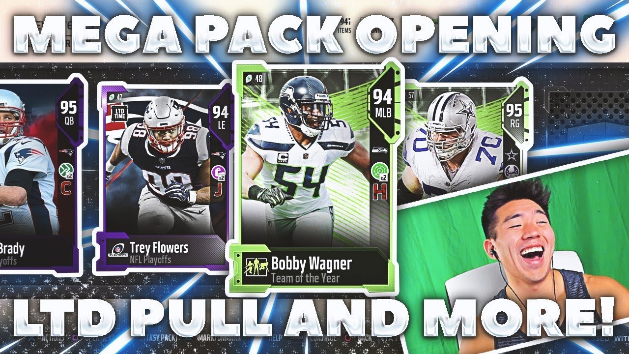 MEGA PACK OPENING! LTD PULL AND MUCH MORE! Madden 18 Ultimate Team Pack Opening