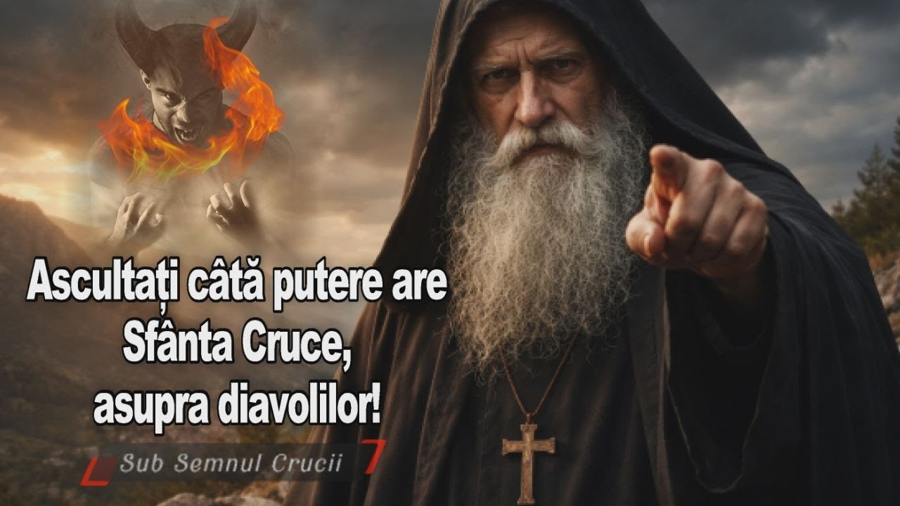 Ascultati cata putere are Sfanta Cruce, asupra diavolilor! - Povestiri ale Sfintilor Parinti.
