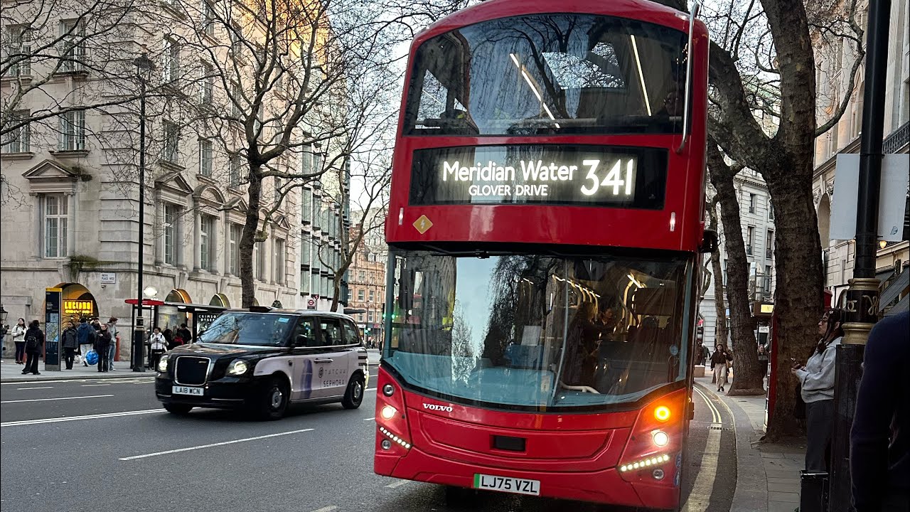 *LJ75 VZL*Arriva London 75Reg Volvo BZL DD