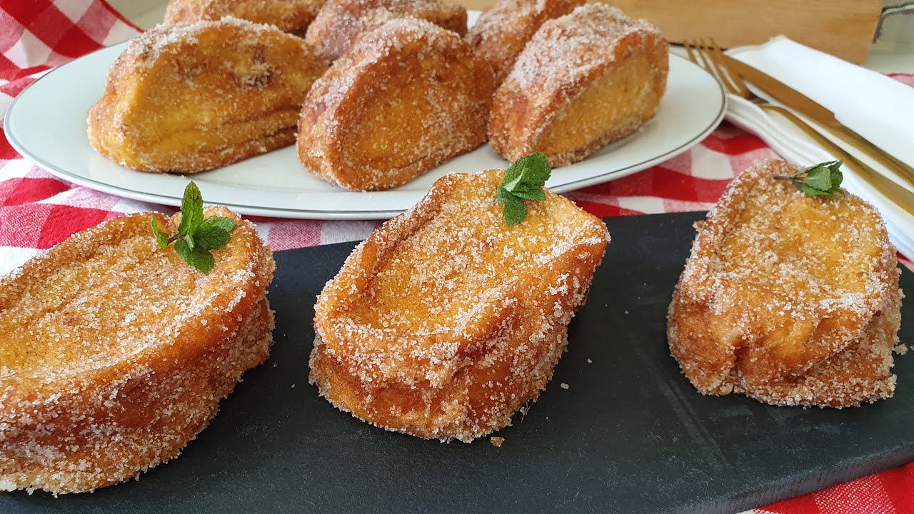 TORRIJAS CASERAS de la ABUELA tiernas y muy jugosas