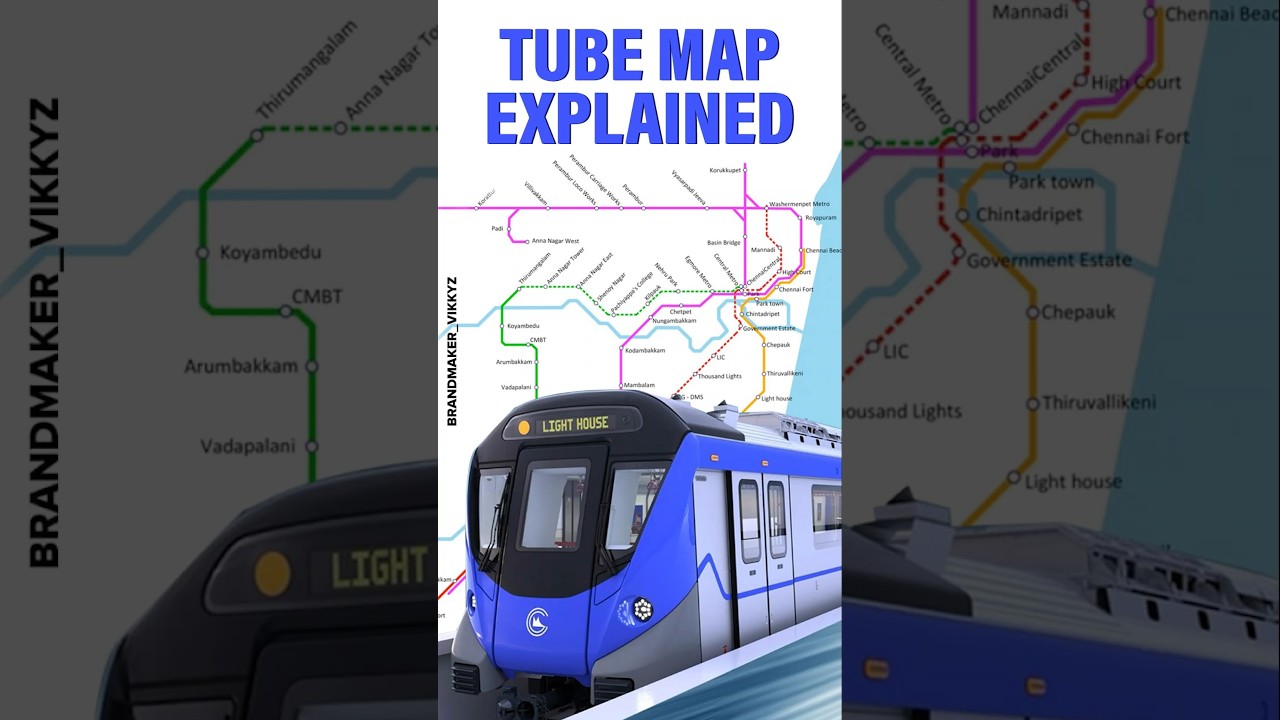 Metro Map Design explained