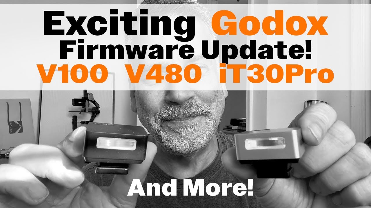 Godox Listened! Firmware Update for Godox V100, V480 and the iT30Pro