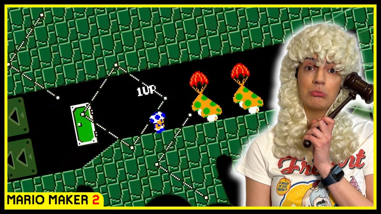 LIFE In TROLL PRISON For Broken Track Glitches! Super Mario Maker 2