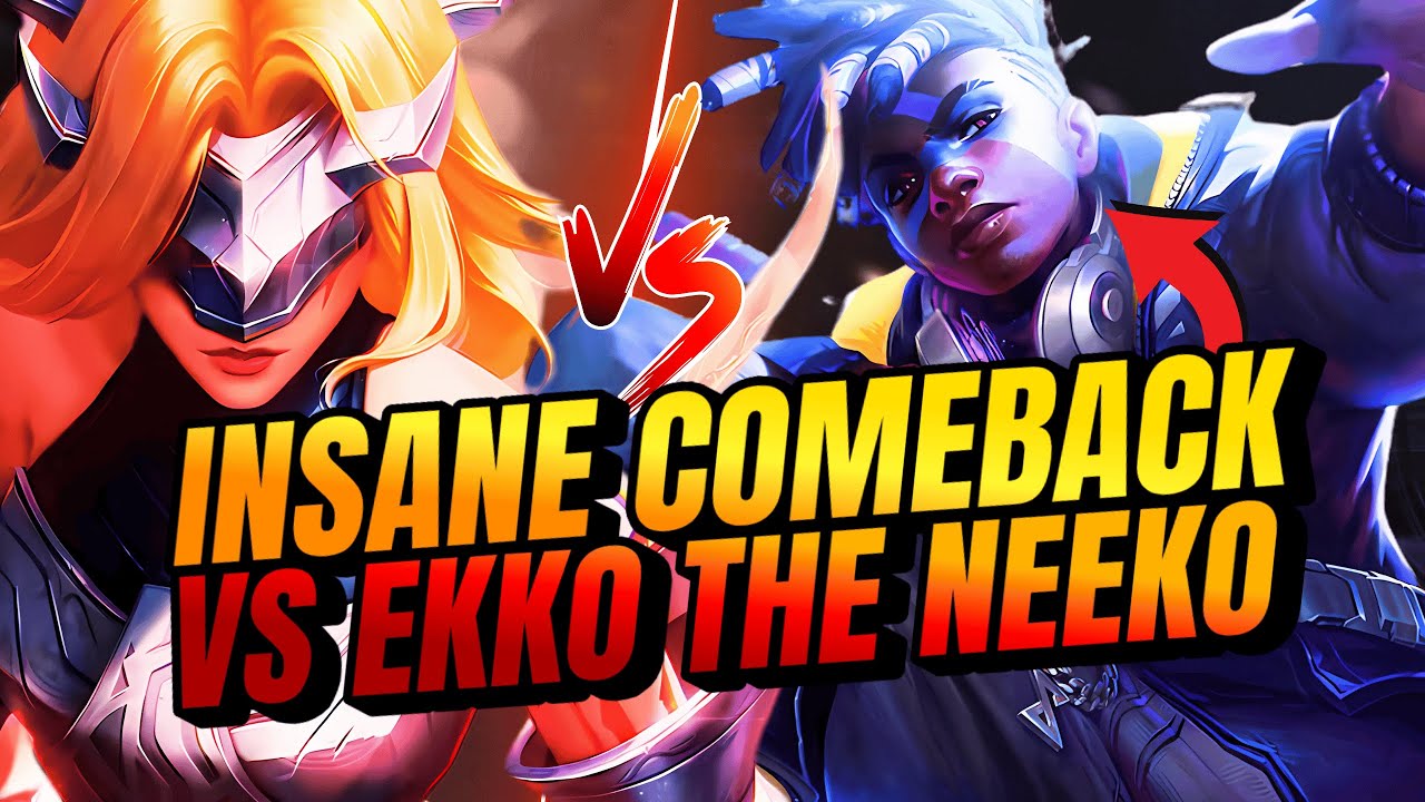 INSANE COMEBACK VS EKKO THE NEEKO AND NATTYNATT - Soloq Challenger Katarina vs Ekko