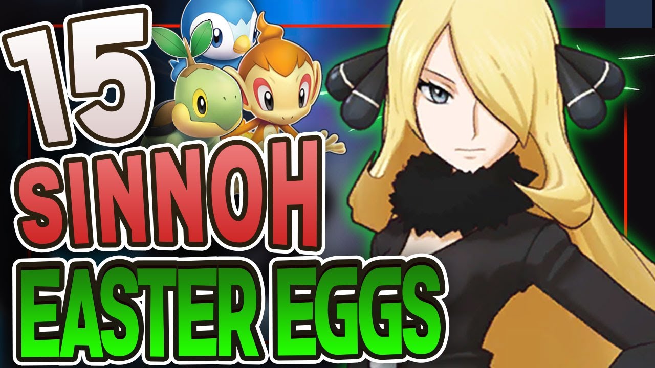 15 Hidden Easter Eggs And Secrets For Sinnoh - Diamond, Pearl, Platinum!