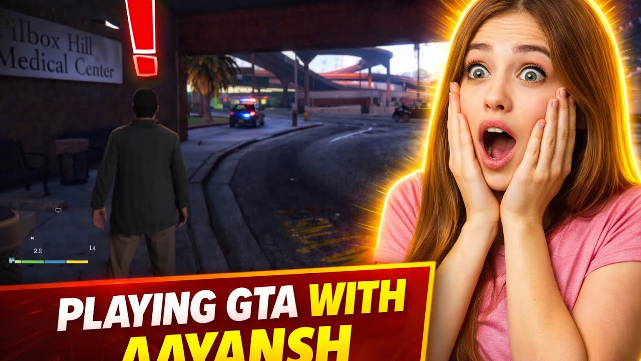 Playing GTA 5 With Aayansh | Crazy GTA Moments & Fun Gameplay Live