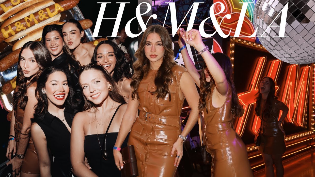 vamos a Los Angeles con H&M!!❤️🪩🌭