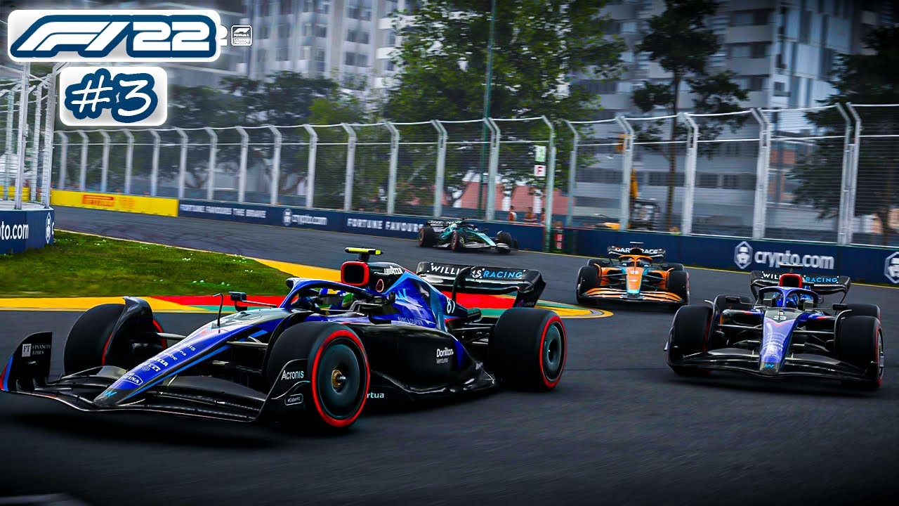 F1 22 - MODO CARREIRA - A VIDA NO FIM DO PELOTÃO É TRISTE! - EP 03