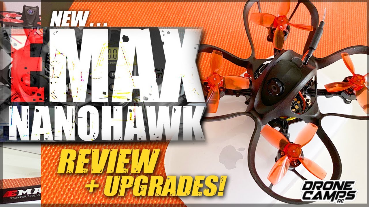 ОФИЦИАЛЬНЫЙ РЕЛИЗ - Гоночный дрон Emax Nanohawk для полетов в помещении - Обзор, улучшения и поле...