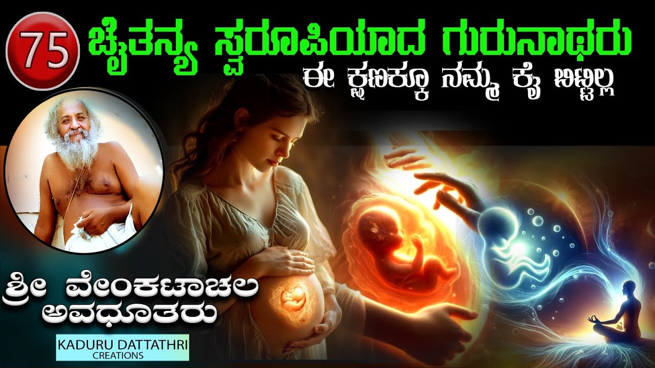 EP.75 ಚೈತನ್ಯ ಸ್ವರೂಪಿಯಾದ ಗುರುನಾಥರು ಈ ಕ್ಷಣಕ್ಕೂ ನಮ್ಮ ಕೈ ಬಿಟ್ಟಿಲ್ಲ(ಶ್ರೀ ವೇಂಕಟಾಚಲ ಅವಧೂತರು, ಸಖರಾಯಪಟ್ಟಣ) 
