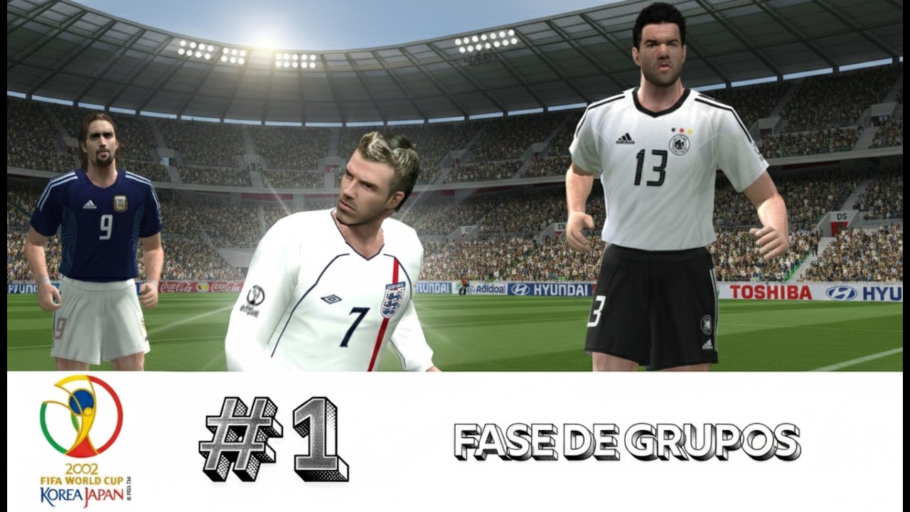 FIFA WORLD CUP 2002 # 1 O COMEÇO DA FASE DE GRUPOS !!!