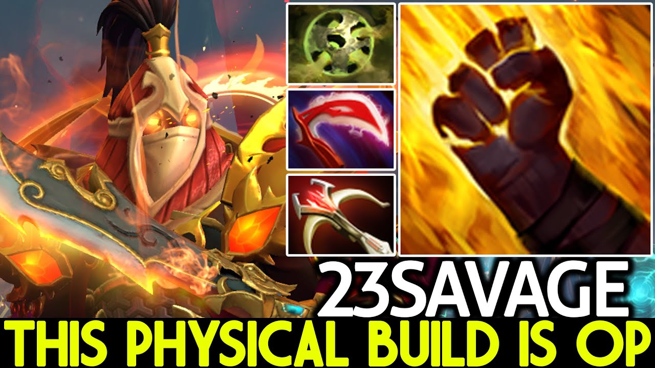 23SAVAGE [Ember Spirit] This Build is OP Full Physical Damage Dota 2