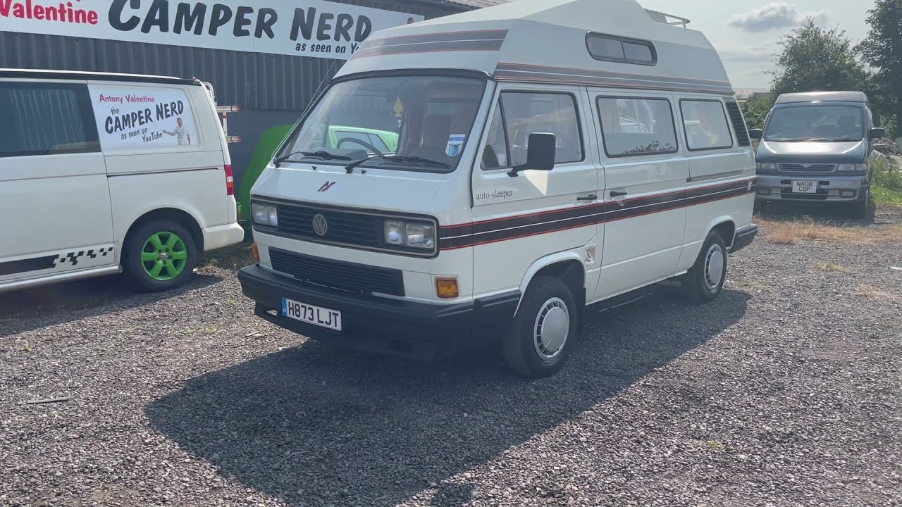 1991 AUTOSLEEPER T25 TRIDENT 1.6 TURBO DIESEL ON SALE BY CAMPER NERD H873LJT