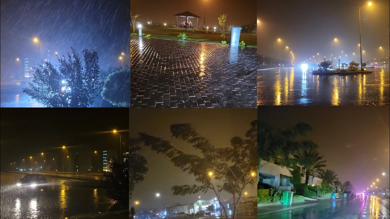 Why People Of Bahria Town Karachi Enjoy Rain 🌧 In Winter?