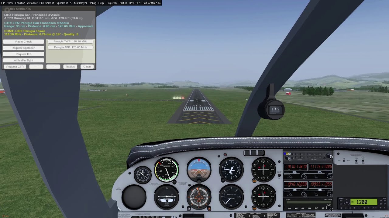 Red Griffin ATC - Altitude, Terrain Control, Flight Level Change - Speaking ATC addon for Flightgear