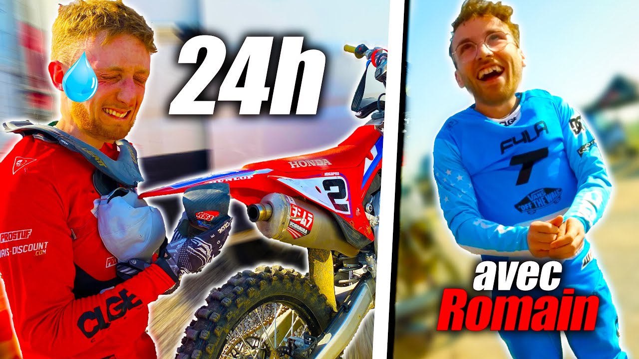 UNE JOURN&Eacute;E (24h) COMPL&Egrave;TE de MOTO avec ROMAIN ! 🏍️