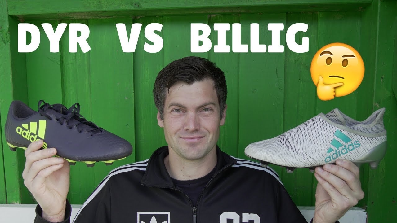 DYR FOTBALLSKO VS BILLIG FOTBALLSKO
