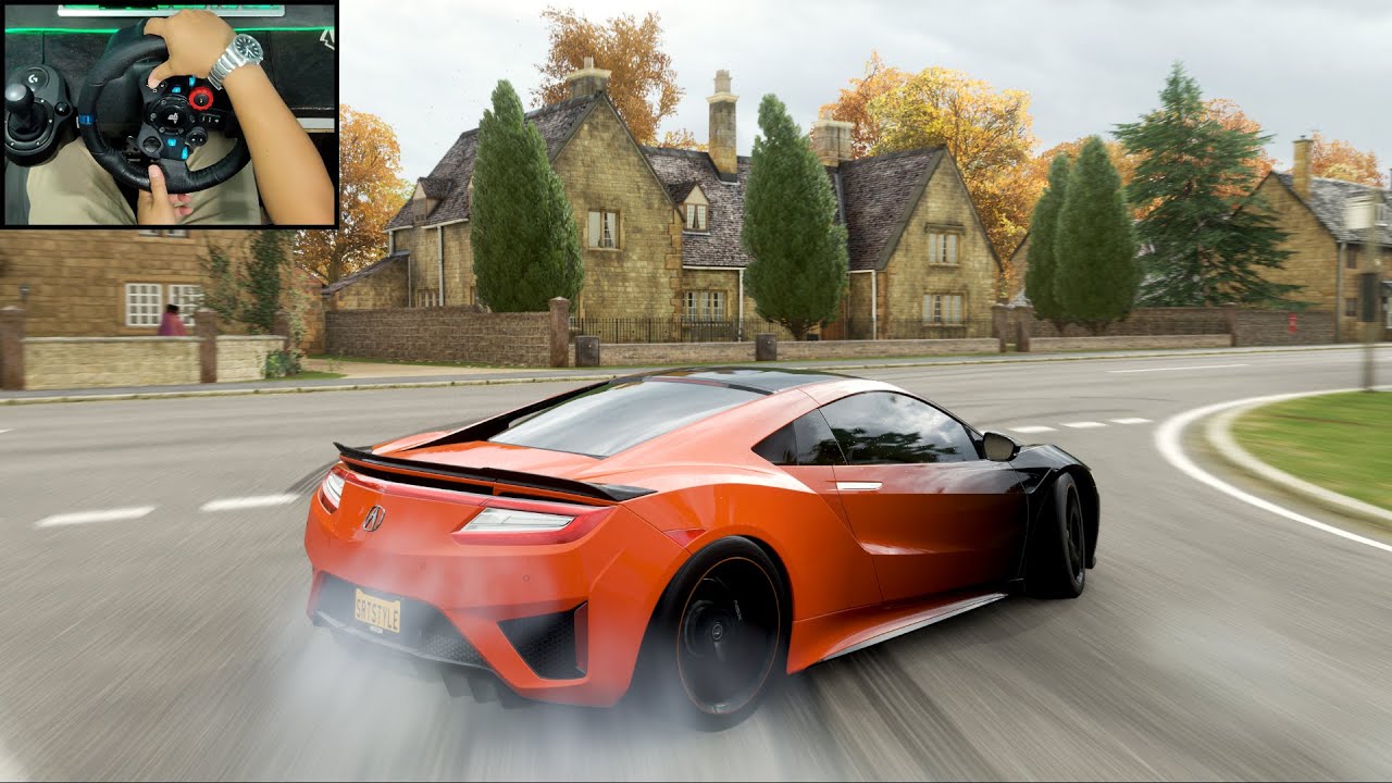 Acura NSX - 1300HP | Forza Horizon 4 (Steering Wheel Gameplay) | g29