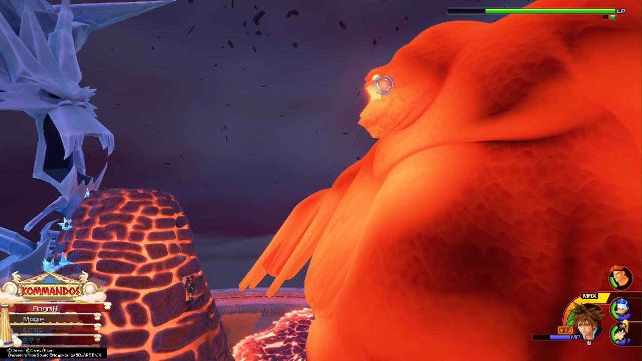 KINGDOM HEARTS Ⅲ Re:Mind (PS5) Lava, Ice and Tornado Titan No Damage Critical Mode Lv1 All Pro Codes
