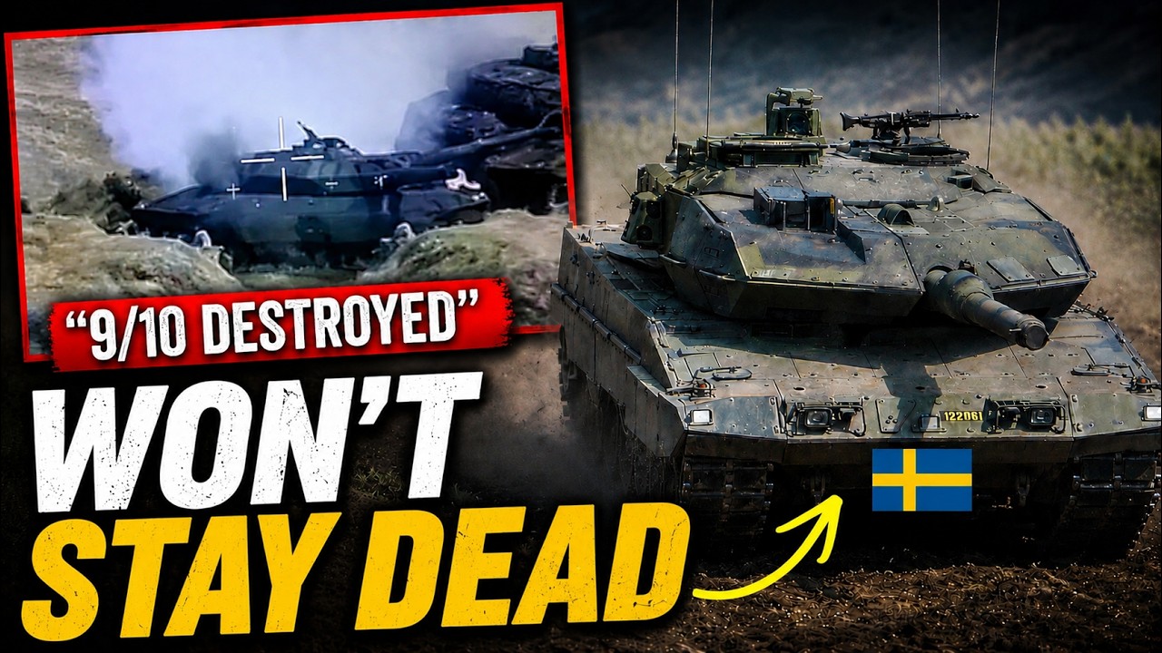 &laquo;Уничтоженные&raquo; шведские Stridsvagn 122 снова &laquo;оживают&raquo; на Украине &mdash; рассказываем как