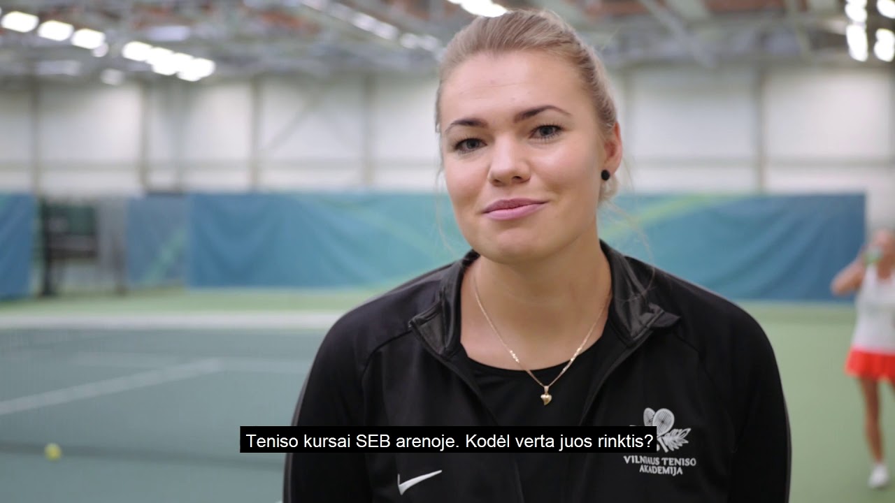 Teniso kursai pradedantiesiems SEB arenoje | Prisijunkite!