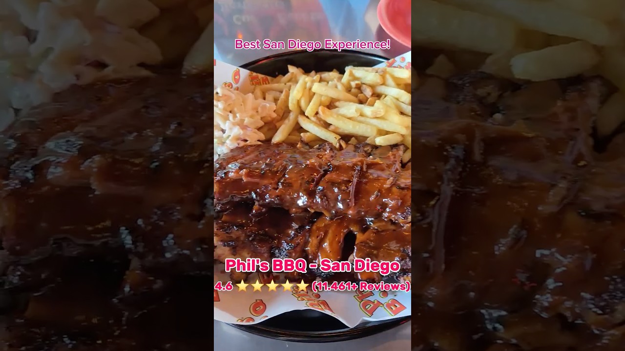 Best BBQ in San Diego? 🍖 | Phil's BBQ!