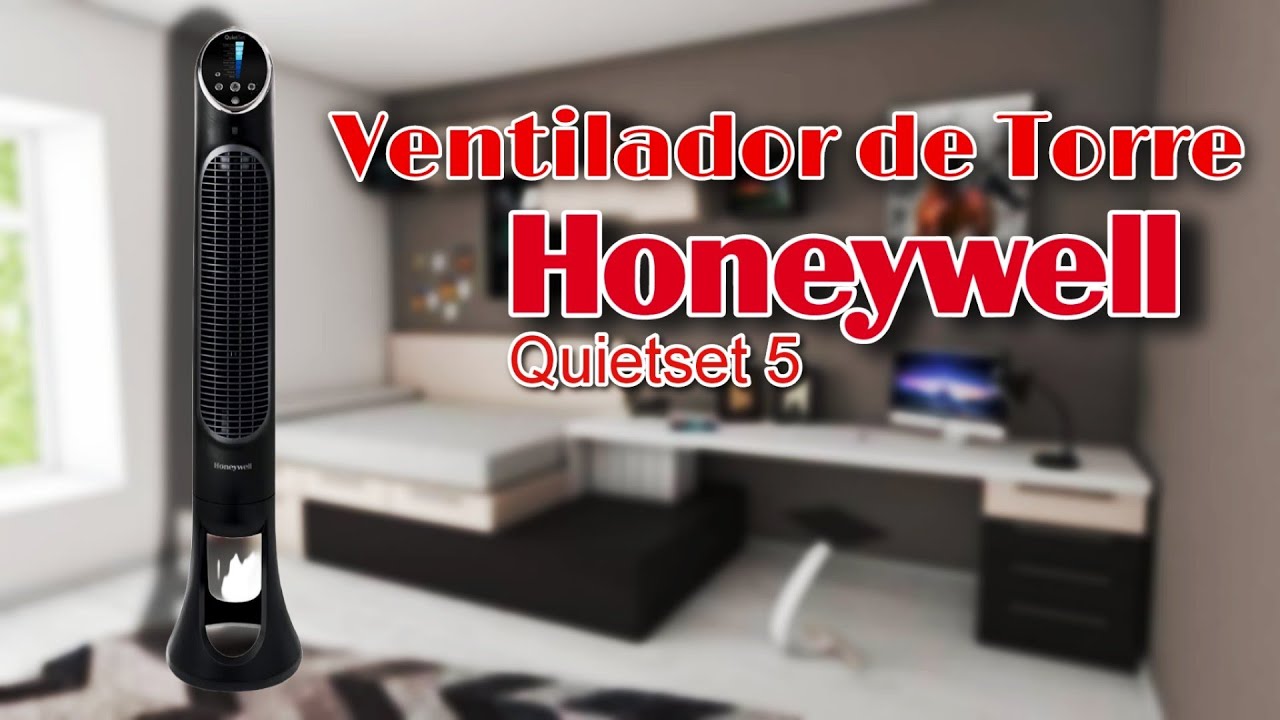 Ventilador de Torre Honeywell Quietset 5 Para Hogar y Oficina / Unboxing & Review @Jorge Herrera