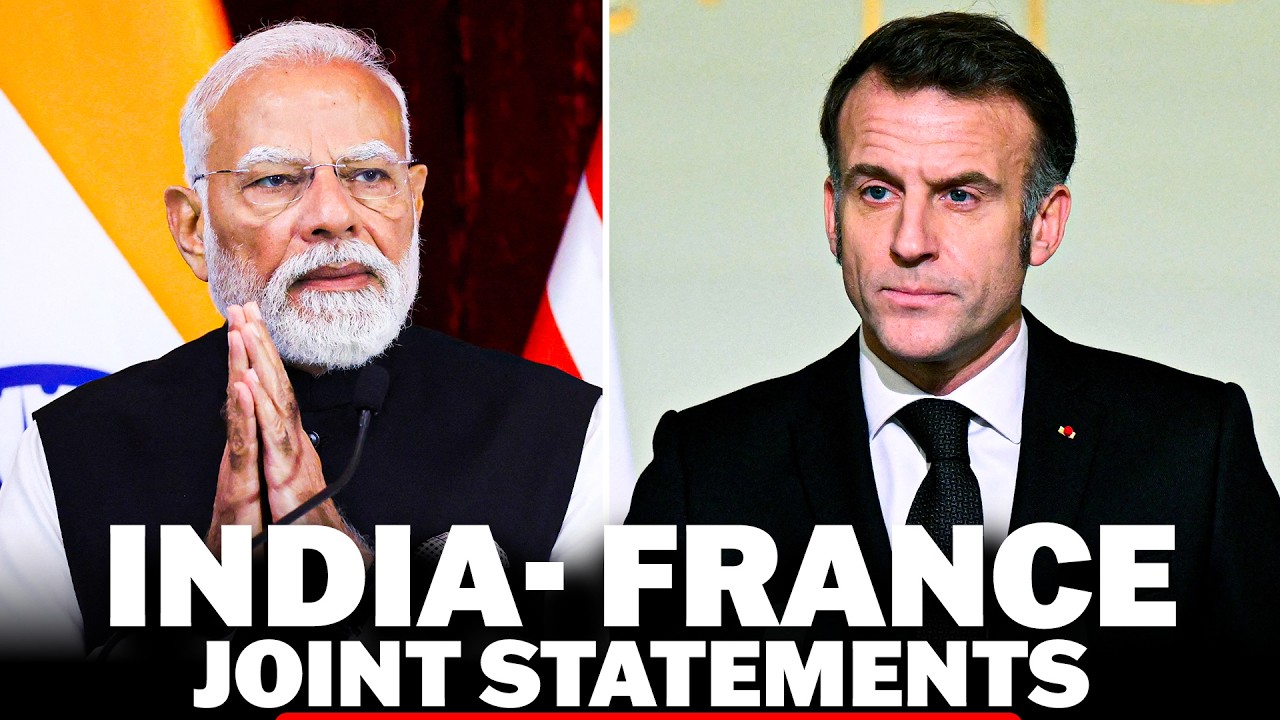 LIVE: PM Modi and French President Macron’s joint statement | Strategic ties |Hammer Missiles |India