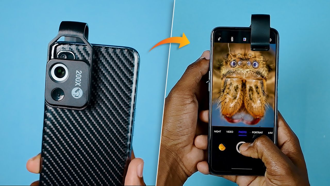 Common Objects under 200x Microscope | 200x microscope for Smartphone