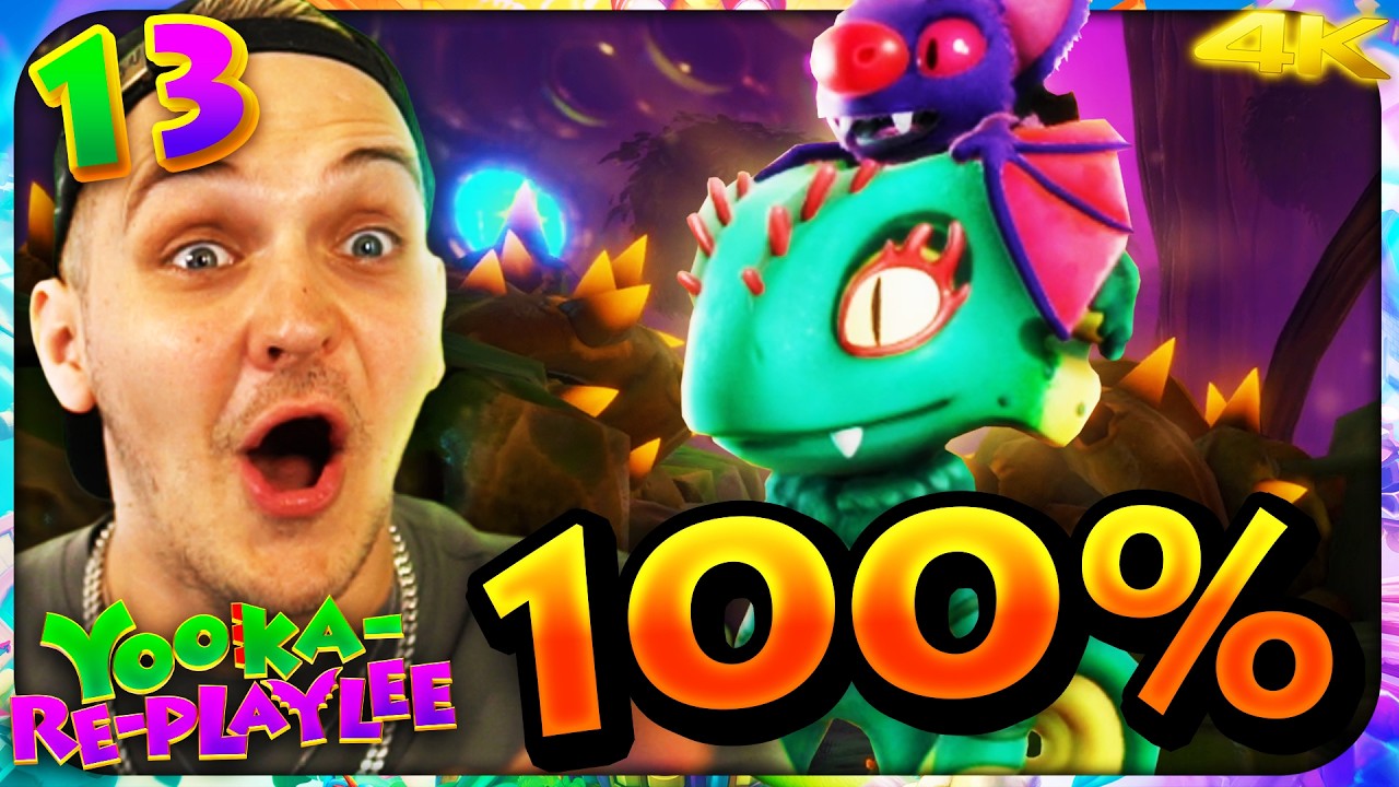Let’s Play Yooka-Replaylee #13 🦎🦇 Den Horror-Sumpf zu 100%!