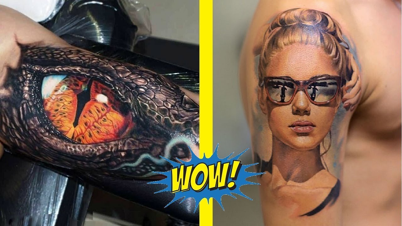 The Most Amazing 3D Tattoos That Are Too Perfect To Be Real