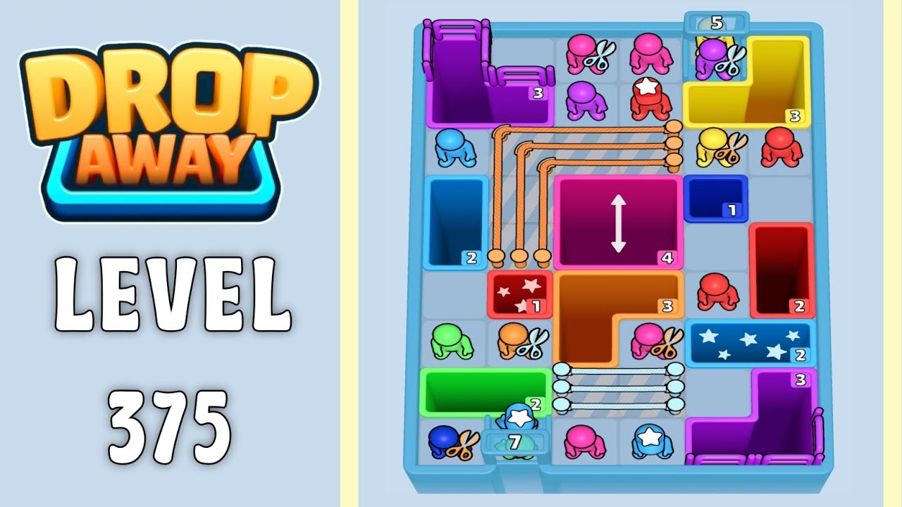 Drop Away level 375 solution