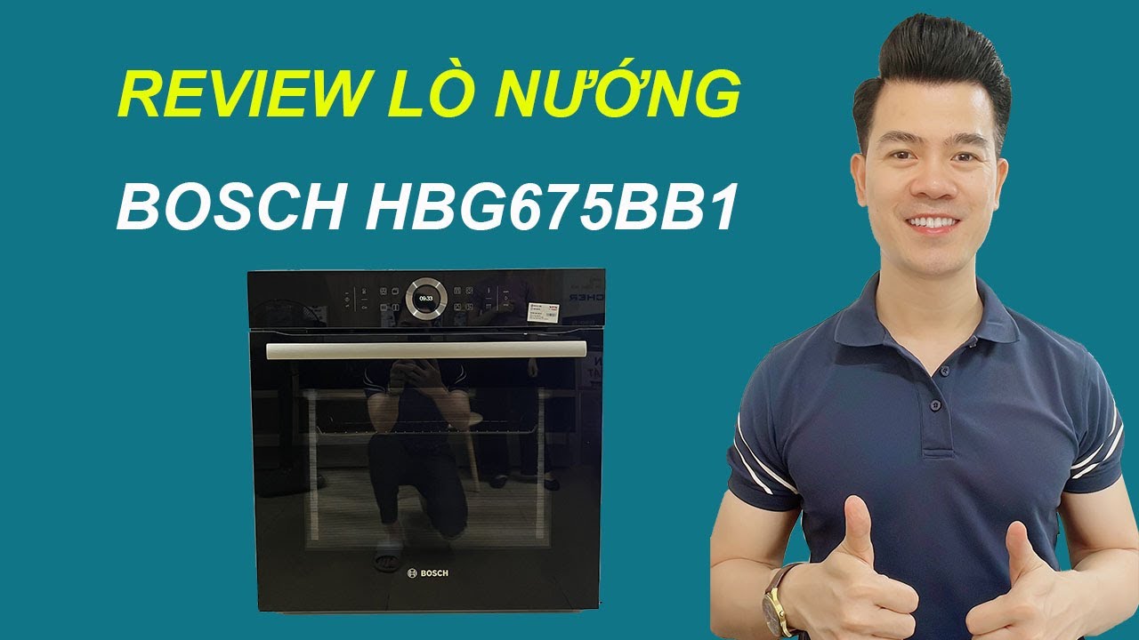 Lò Nướng Bosch HBG675BB1 - Lò Nướng Bosch Serie 8
