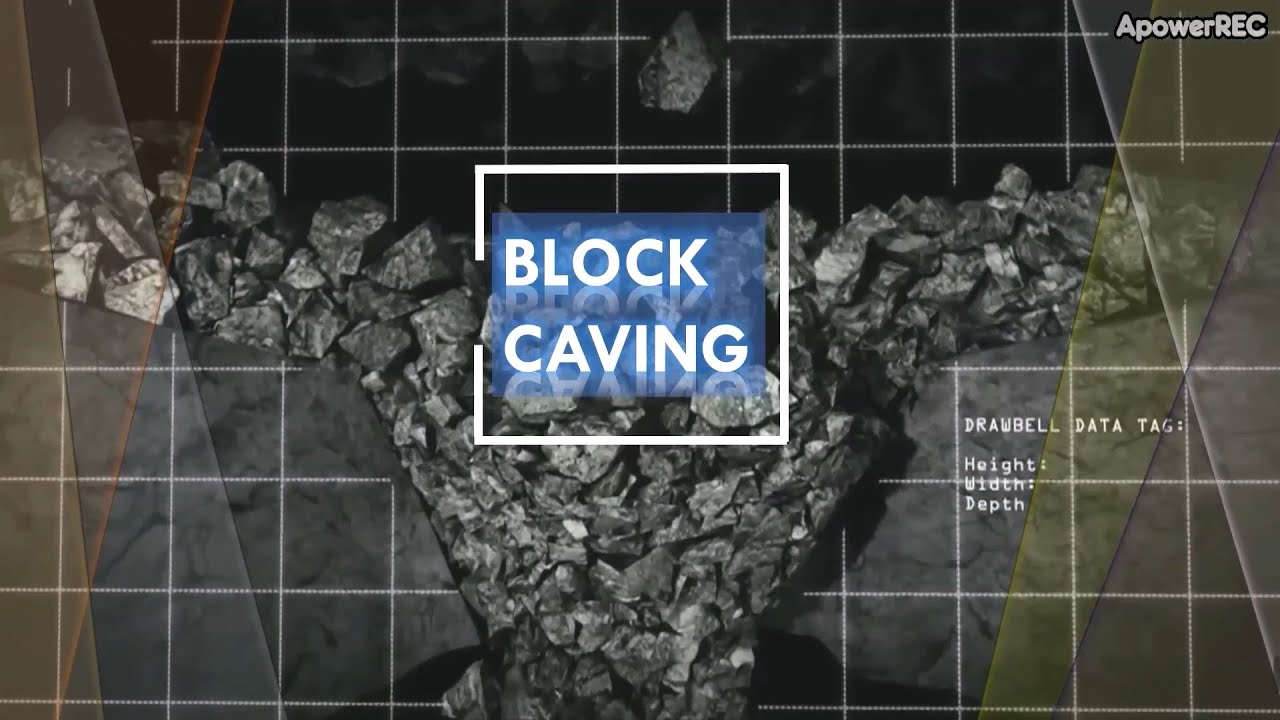 BLOCK CAVING | METAL mining| stoping method | mining mafia