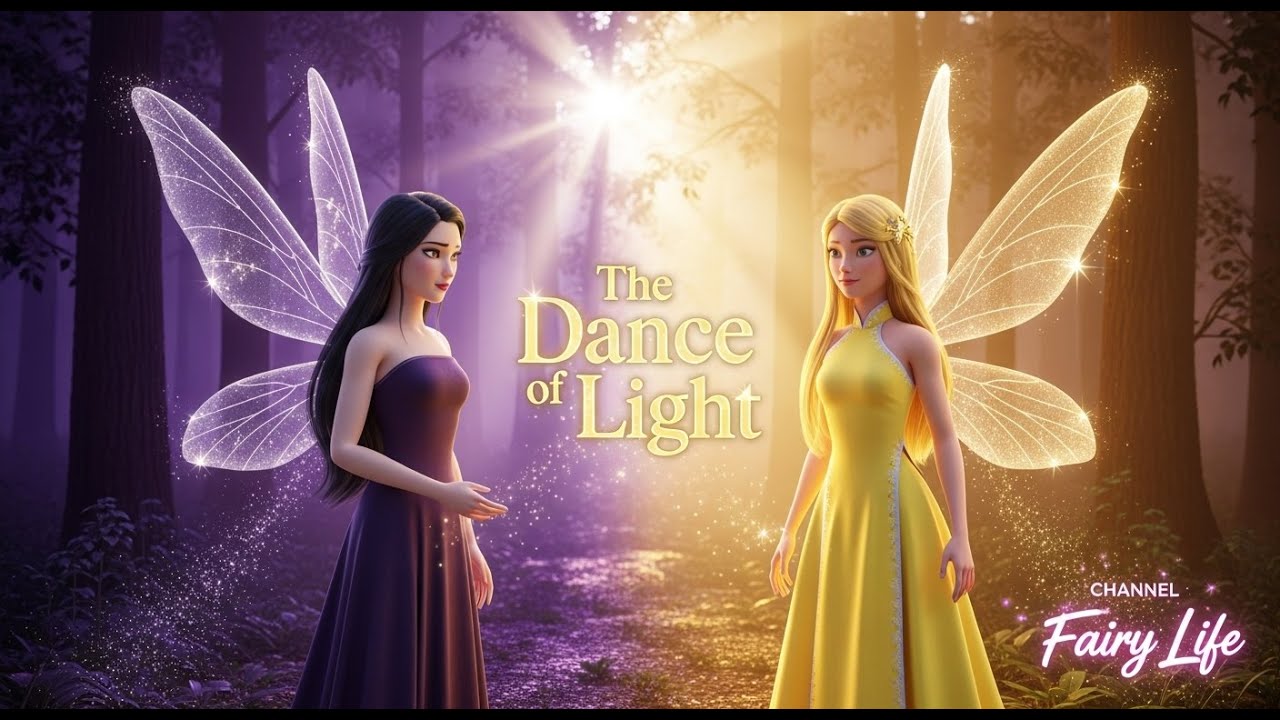 🌟 The Dance of Light | When Light Meets Darkness | Fairy Life ✨