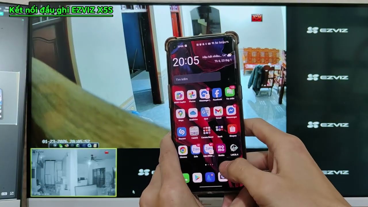 Hướng dẫn kết nối Đầu Ghi EZVIZ X5S ( 4 & 8 kênh )  #camerawifi #ezviz #x5s #minhgpt