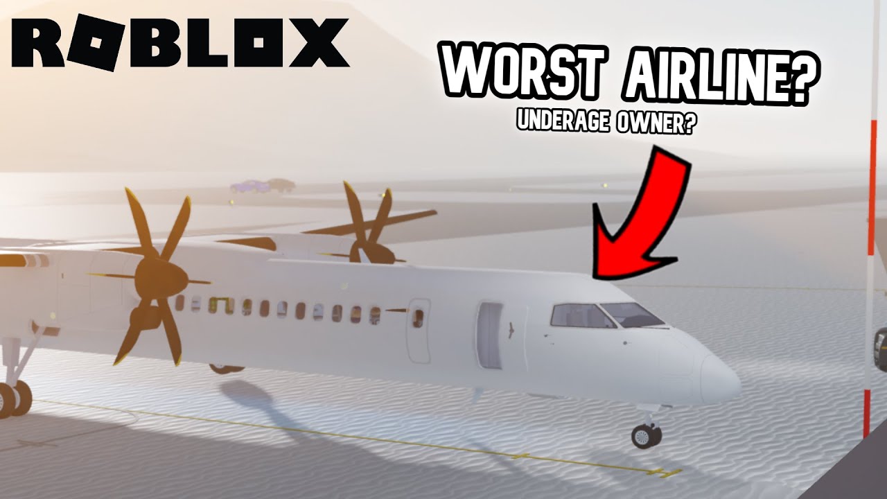 ROBLOX WORST AIRLINE? FlyIndia ECO Review (BAD)