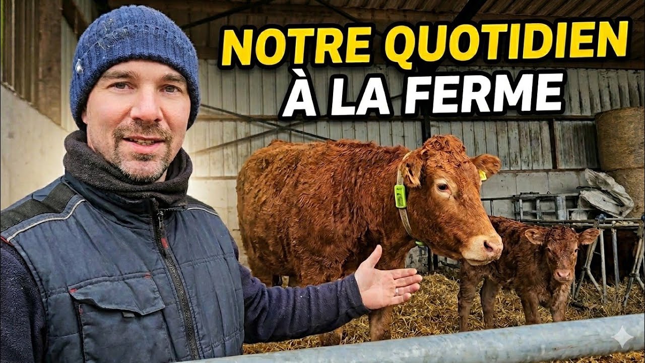 Notre quotidien &agrave; la ferme 