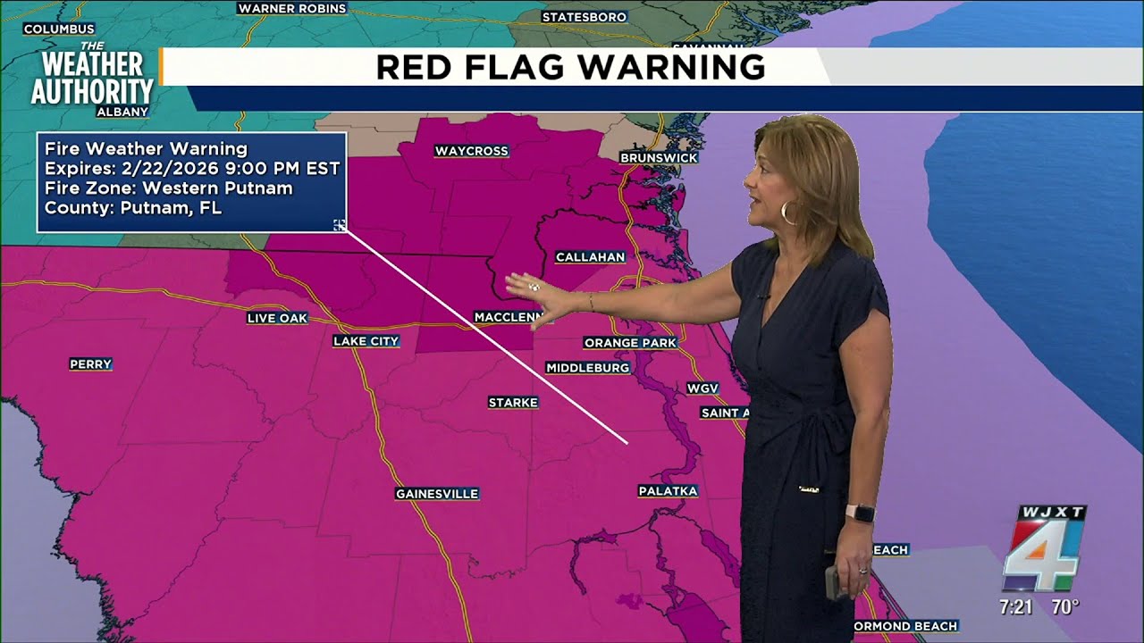 Meteorologist Michelle McCormick has your Sunday forecast