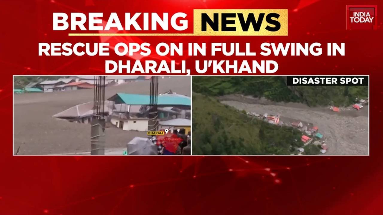 Uttarakhand Disaster: Rescue Operations Intensify In Dharali, 190 Rescued, PM Modi Assures Support