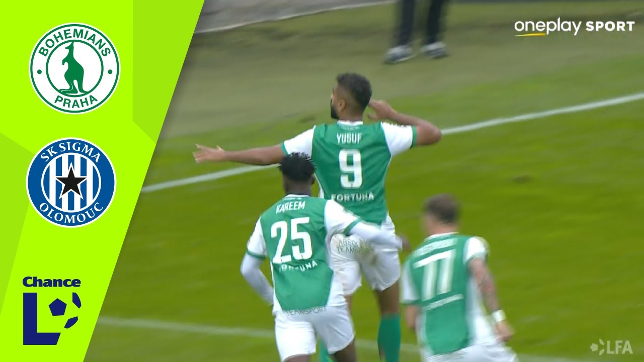 Chance Liga Highlights: Bohemians Praha 1905 vs. SK Sigma Olomouc 2:2 (10. kolo)
