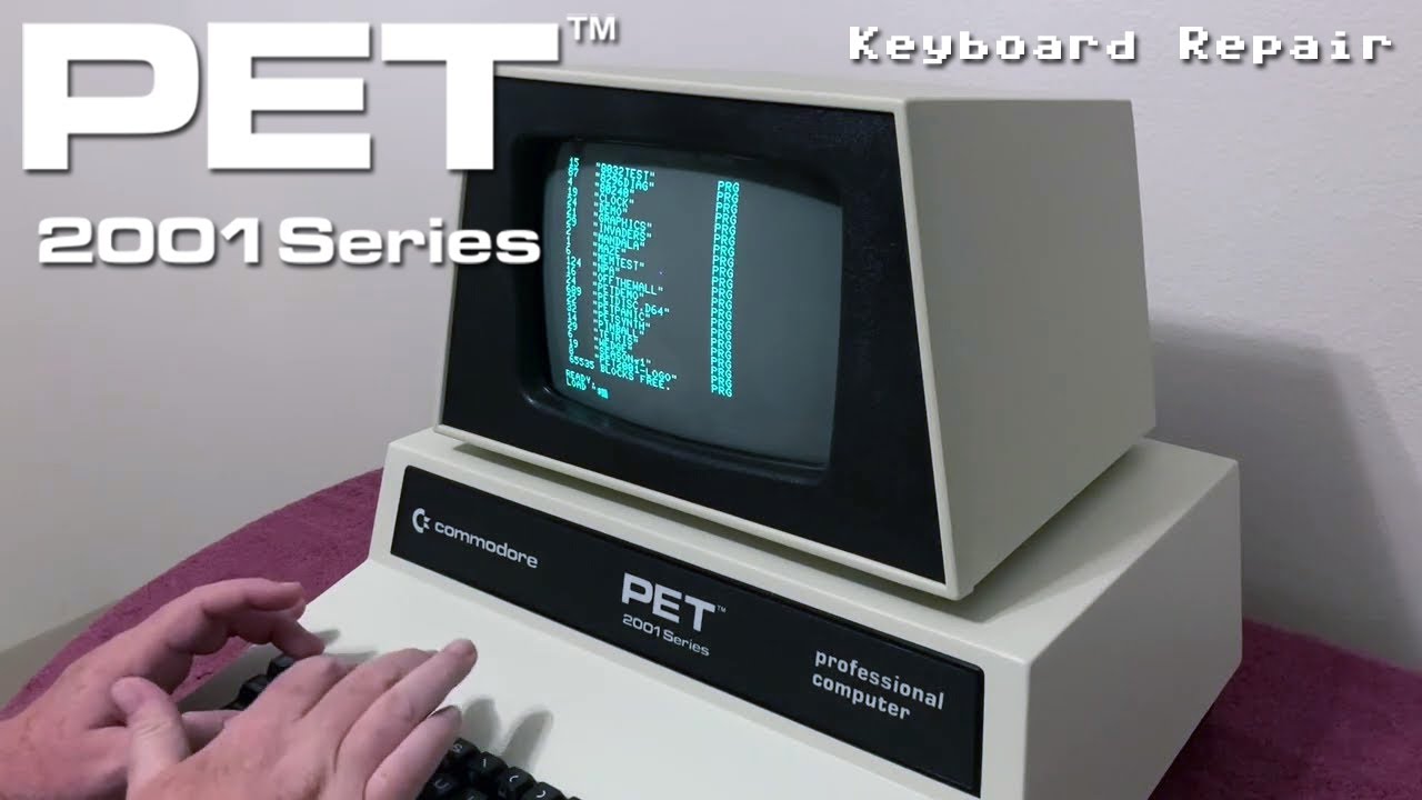 Naprawa zabytkowego sprzętu: ponowne ożywienie klawiatury Commodore PET 2001