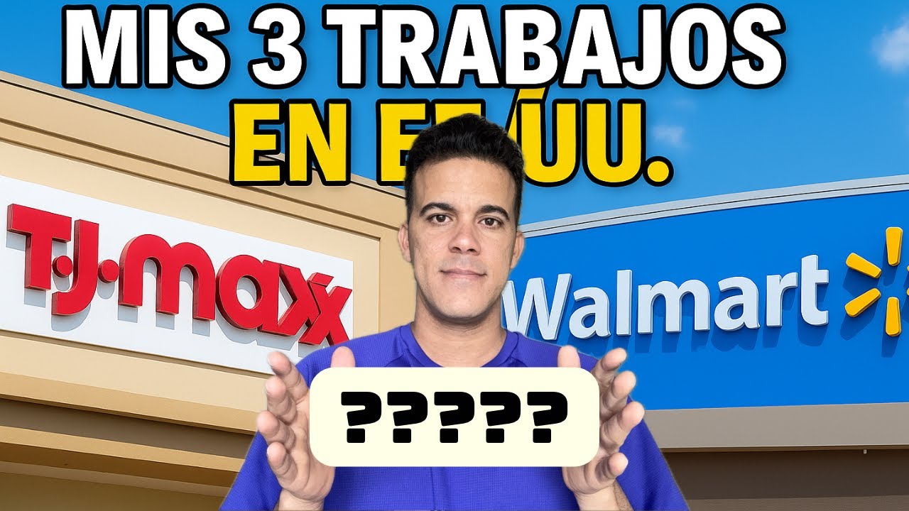 Asi son MIS TRABAJOS como INMIGRANTE en los ESTADOS UNIDOS 🇺🇸