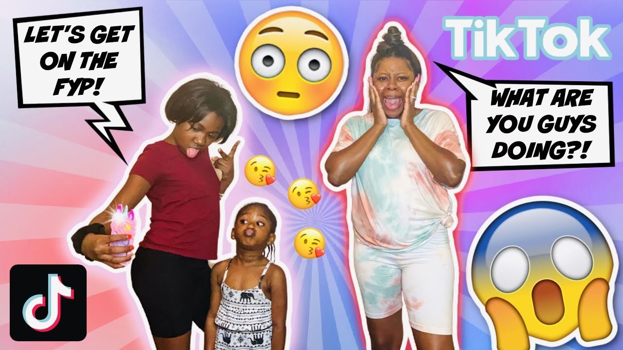 I CAUGHT KARISSA & KAYDENCE DOING THIS ON TIKTOK...