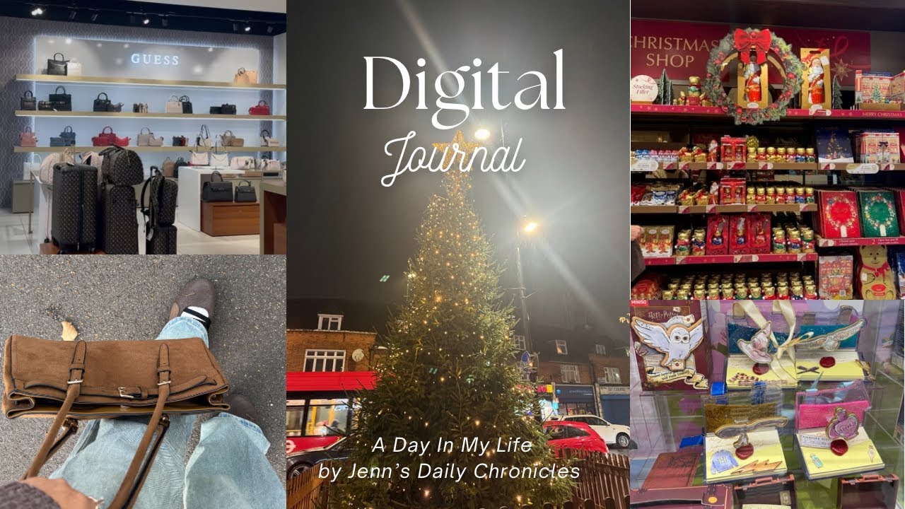 A Day In My Life 🛍️🎄💕. #shopping #london #itsbeginningtolookalotlikechristmas 
